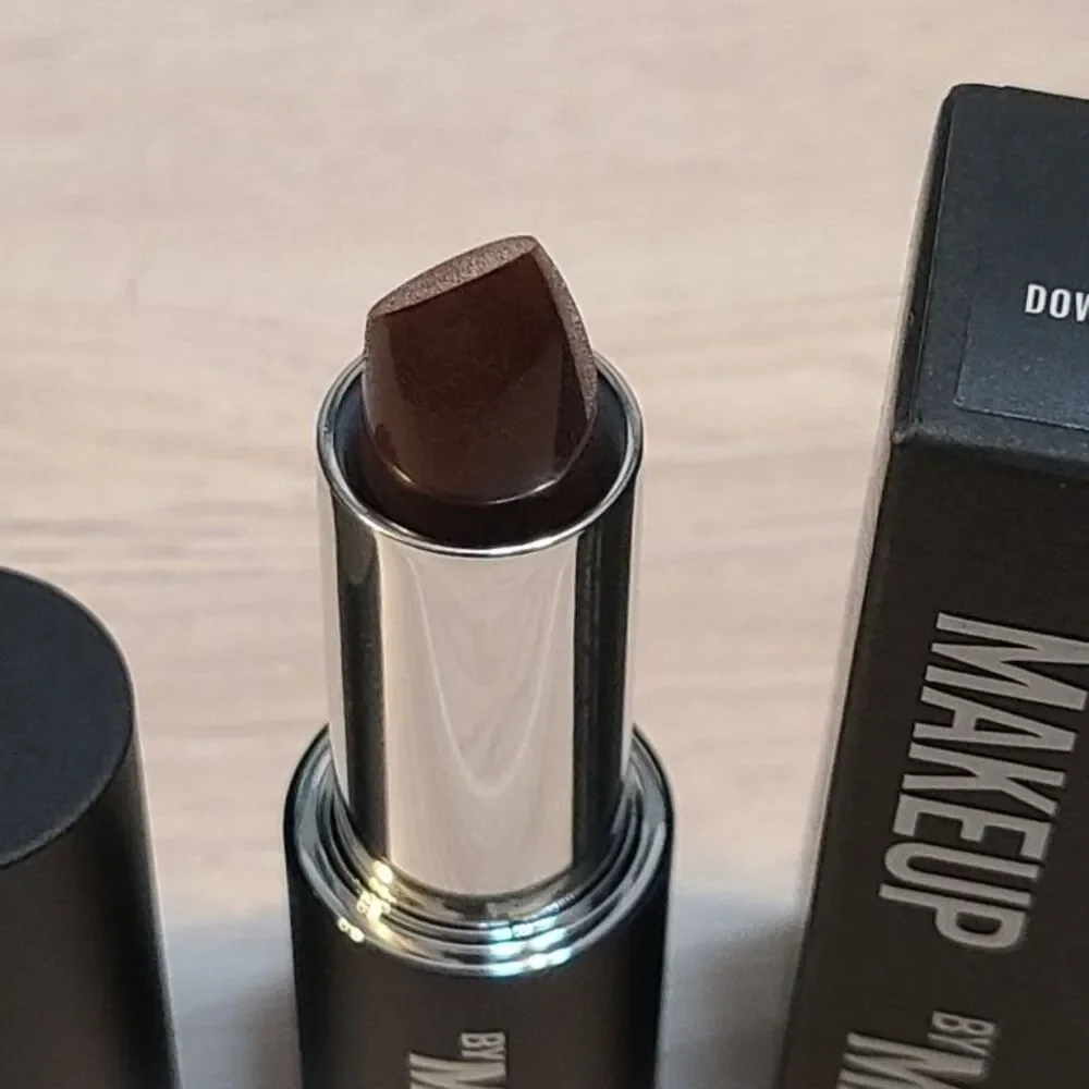 Makeup by Mario SuperSatin Lipstick Downtown Girl Intense Plum Brown Satin New